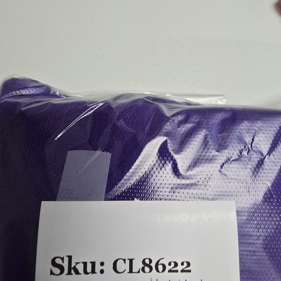 Habitat Clothes To Live In Top Womens Large Purple Long Sleeve Cowl Neck Modest - Picture 12 of 12